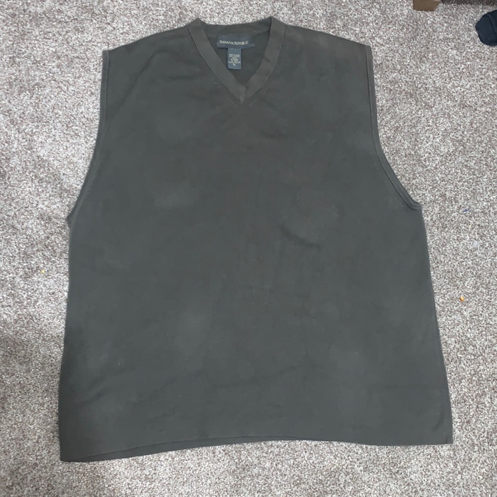 Banana Republic Green Vest
